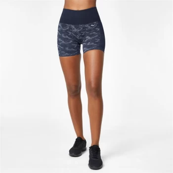 Image of Everlast Seamless Camo 5" Shorts - Navy