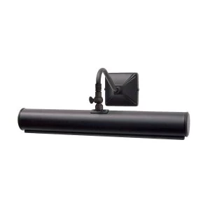 Image of 2 Light Large Picture Wall Light Black, E14