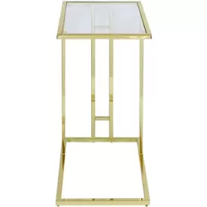 Image of 60cm Value Gold Metal Sofa Table