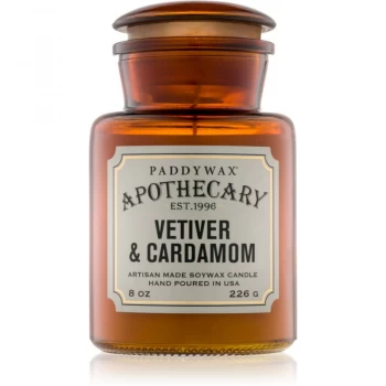 Image of Paddywax Apothecary Vetiver Cardamom Scented Candle 226g