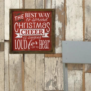 Image of KZM376 Brown White Black Red Decorative Framed MDF Painting