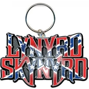 Image of Lynyrd Skynyrd Flag Logo Standard Keychain