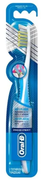 Image of Oral B Pro Expert CrossAction Anti Plaque Medium Toothbrush
