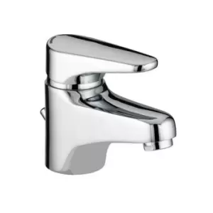 Image of Jute Chrome Plated Bathroom Basin Mixer With Pop Up Waste Taps ju bas c - Bristan