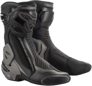 Image of Alpinestars SMX Plus v2 Motorcycle Boots, black-grey, Size 38, black-grey, Size 38