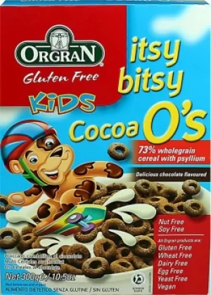 Image of Orgran Gluten Free Itsy Bitsy Cocoa O's 300g