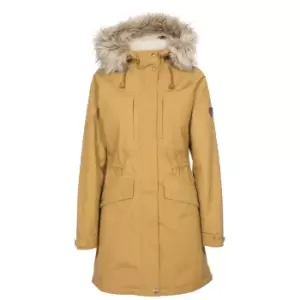Image of Trespass Womens/Ladies Faithful Waterproof Jacket (M) (Sandstone)