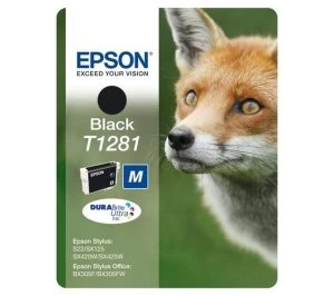 Image of Epson Fox T1281 Black Ink Cartridge