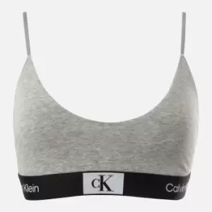 Image of Calvin Klein Cotton-Blend Jersey Bralette - S