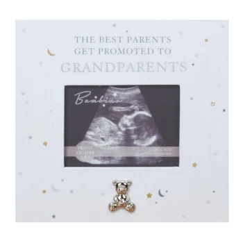Image of 4" x 3" - Bambino Grandparents Ultrasound Scan Photo Frame