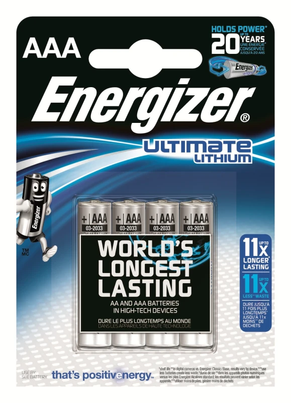 Image of Energizer ENLITHIUMAAAP4