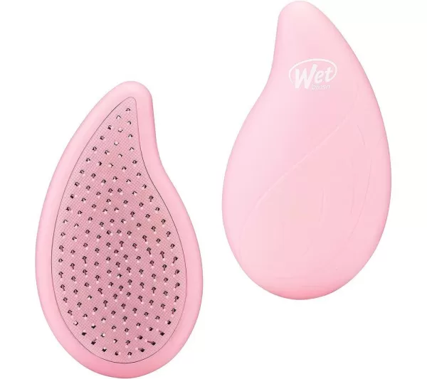 Image of WET BRUSH Go Green Palm Detangling Hair Brush - Watermelon