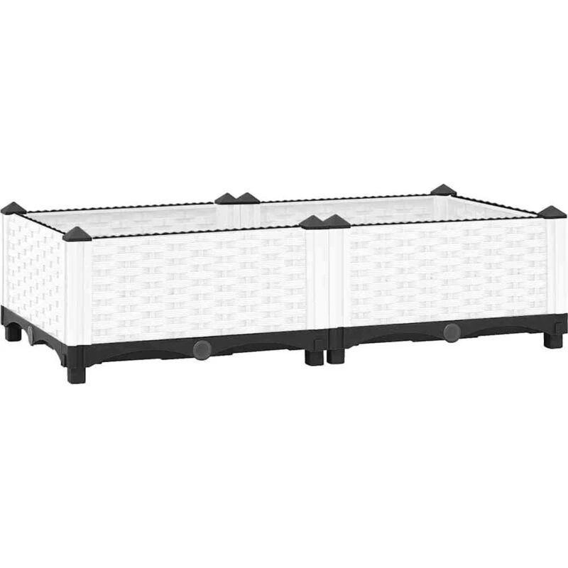 Image of VIDAXL Raised Bed 80x40x23cm Polypropylene Vidaxl 8720845671969