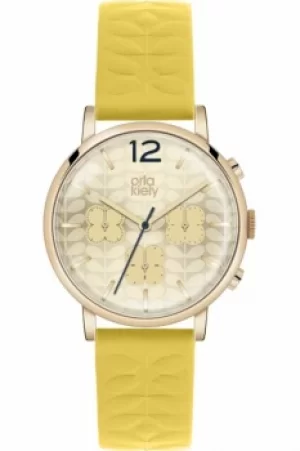 Image of Ladies Orla Kiely Frankie Chronograph Watch OK2004
