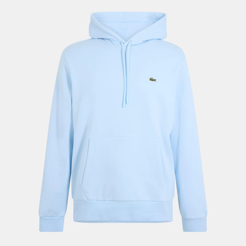Image of Lacoste Mens Pull Over Hoodie Blue T01 male S