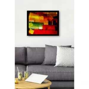 Image of SC0641 Multicolor Decorative Framed MDF Painting