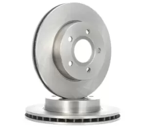 Image of RIDEX Brake disc JEEP 82B0184 52098672 Brake rotor,Brake discs,Brake rotors