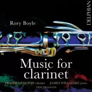 Image of Rory Boyle Music for Clarinet by Rory Boyle CD Album