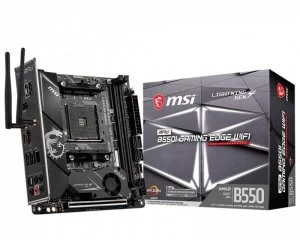Image of MSI MPG B550i Gaming Edge WiFi AMD Socket AM4 Motherboard