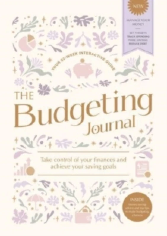 Image of The Budgeting Journal : Take Control of Your Finances and Achieve Your Saving Goals Notebook / blank book