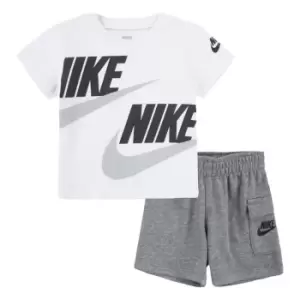 Image of Nike Cargo Shrt Set Bb23 - Grey