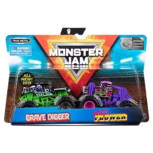 Image of Monster Jam 2 Pack - Monster Trucks - Double Down Showdown (Random Design)