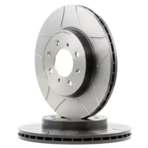 Image of BREMBO Brake disc HONDA,ROVER,MG 09.5509.75 45251SK7000,45251SK7A00,45251SR0A00 Brake rotor,Brake discs,Brake rotors 45251SR0A10,45251SK7000,SDB000990