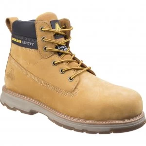 Image of Amblers Mens Safety As170 Lightweight Full Grain Leather Safety Boots Honey Size 7