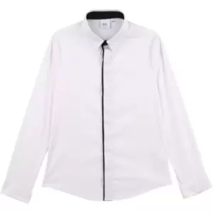 Image of Boss Long-sleeved shirt - White