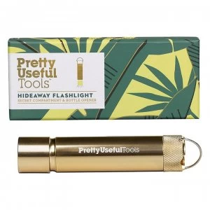 Image of Pretty Useful Tools Hide Flashlight 04 - Gold