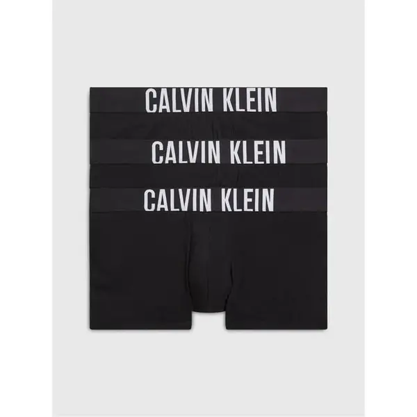 Image of Calvin Klein 3 Pack Intense Power Trunks - Black 2XL