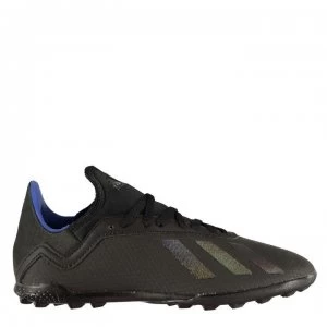 Image of adidas X Tango 18.3 Childrens Astro Turf Football Trainers - Black
