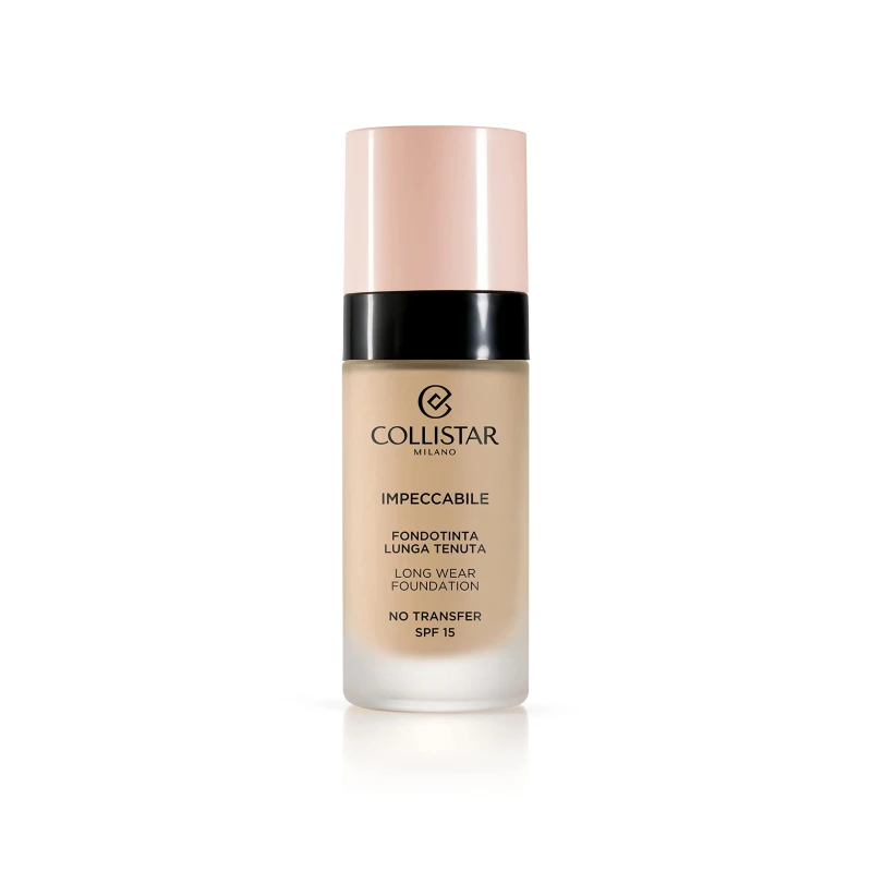 Image of Collistar Impeccabile Long Wear Foundation SPF15 30ml - 2G Golden Beige