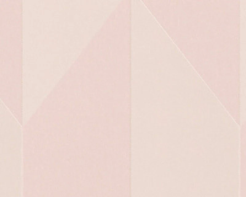 Image of As Creation Cosmoliving Geometric Textured Pink Wallpaper 790862