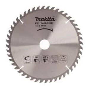 Image of Makita Standard Wood Cutting Saw Blade 235mm 60T 30mm