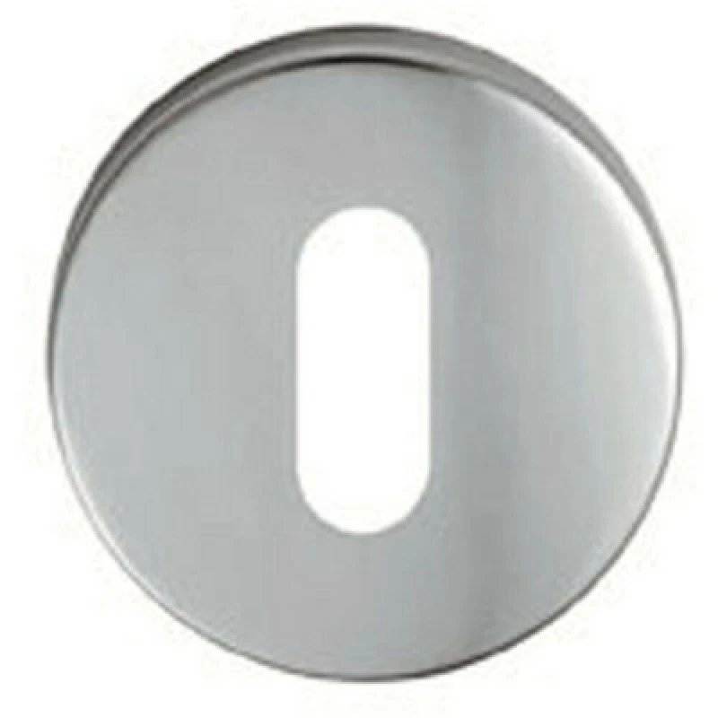 Image of Loops 52mm Lock Profile Open Escutcheon 8mm Depth Concealed Fix Satin Aluminium Multi unisex
