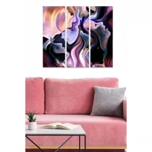Image of MDF5817533 Multicolor Decorative MDF Painting (3 Pieces)
