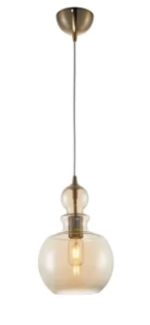 Image of Tone Dome Ceiling Pendant Lamp Bronze, 1 Light, E27