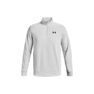 Image of Under Armour Armour Fleece Zip Halo Gray/Black - LG