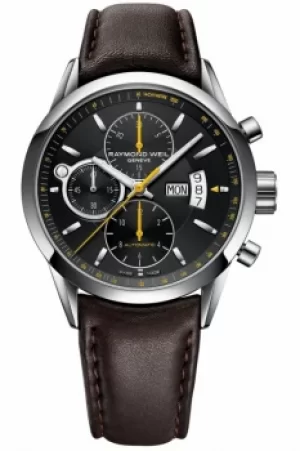 Image of Mens Raymond Weil Freelancer Automatic Chronograph Watch 7730-STC-20021