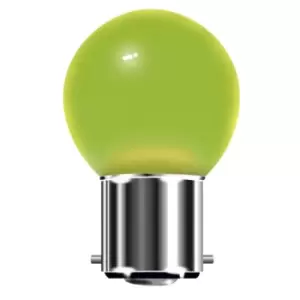 Image of Bell 1W LED BC/B22 Golf Ball Green - BL60002