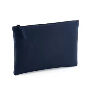 Image of Bagbase Grab Zip Pocket Pouch Bag (One Size) (French Navy)
