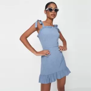 Image of Missguided Tall Mini Dress - Blue