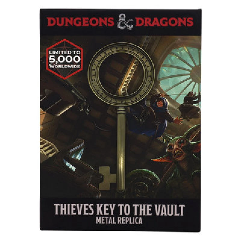 Image of Dungeons & Dragons Limited Edition Replica Thieves Key to the Vault Bronze unisex