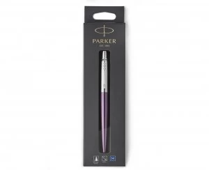 Image of Parker Jotter Ball Pen with Chrome Trim Violet
