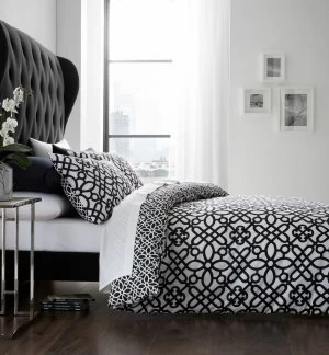 Image of Catherine Lansfield Trellis Easycare Bedding Set - Single