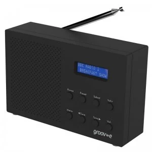 Image of Groov-e Paris Portable DAB/FM Digital Radio