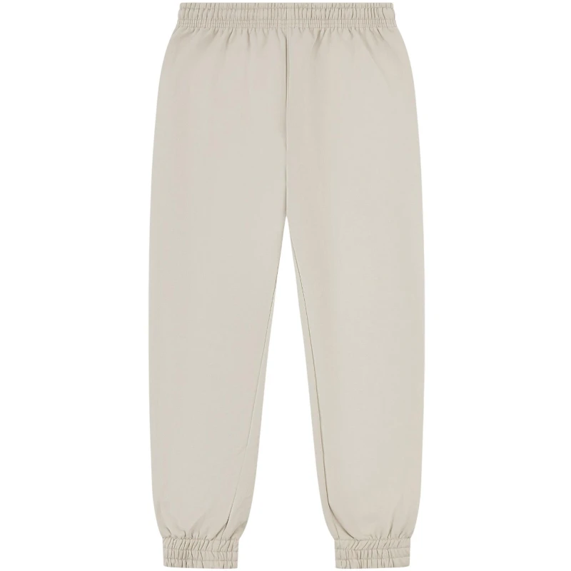 Image of Casual Classics Mens Premium Combed Cotton Jogging Bottoms in Stone Size: XS Stone Male XS