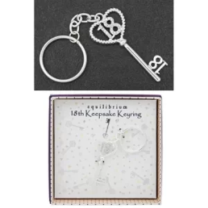 Image of Keepsakes 18th Keyring