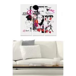 Image of MDF320895947 Multicolor Decorative MDF Painting (3 Pieces)